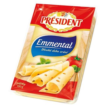Rohlik.cz Président emmental plátkový sýr nabídka