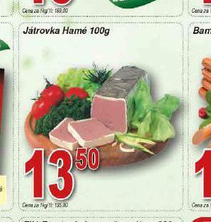 Lidl Játrovka hamé nabídka
