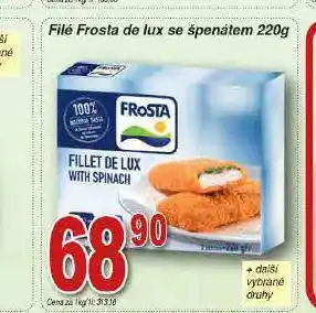 Filé frosta de lux sae špenátem