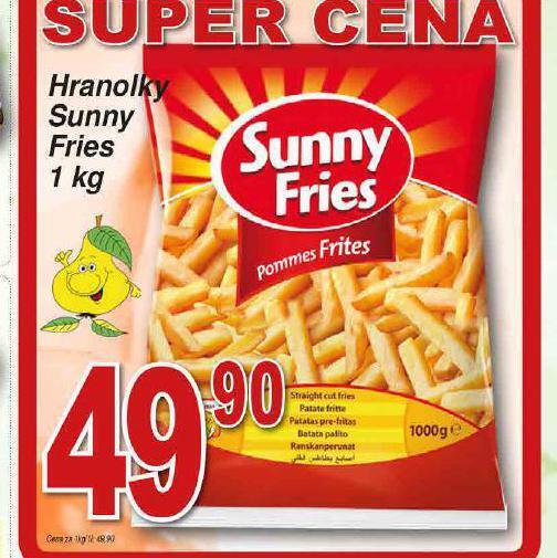 Hranolky sunny fries nabídky v Lidl
