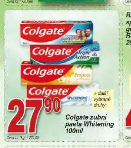 Lidl Colgate zubní pasta whitening nabídka