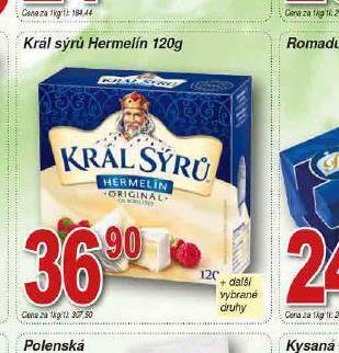 Lidl Král sýrů hermelín nabídka