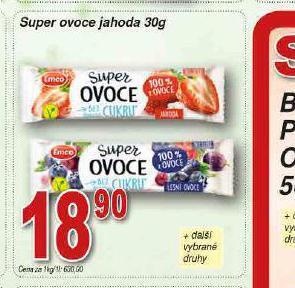 Lidl Super ovoce jahoda nabídka
