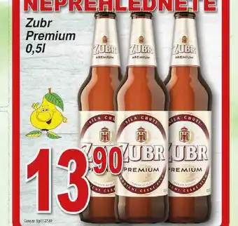 Lidl Pivo zubr premium nabídka