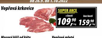 ZEMAN Vepřová krkovice s kostí nabídka
