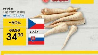 Tesco Petržel nabídka