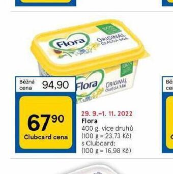 Tesco Flora 400 g nabídka