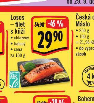 Jip Losos filet s kůží nabídka