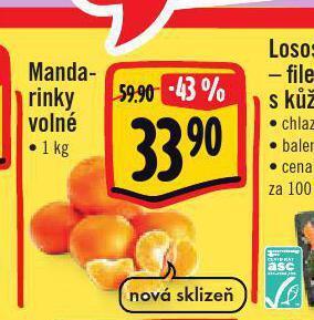 Jip Mandarinky nabídka