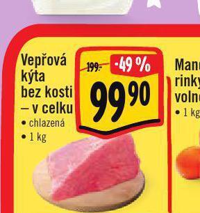 Jip Vepřová kýta bez kosti nabídka