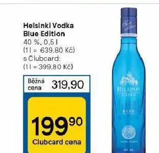 Tesco Helsinki vodka blue edition nabídka