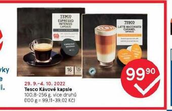 Tesco Tesco kávové kapsle nabídka