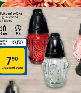 Tesco Hřbitovní svíčka nabídka