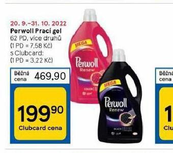 Tesco Perwoll prací gel nabídka
