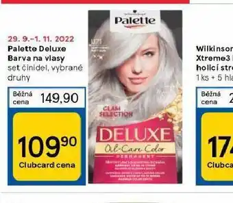 Tesco Paltette deluxe barva na vlasy nabídka