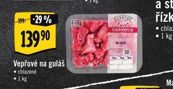 Jip Vepřové na guláš nabídka