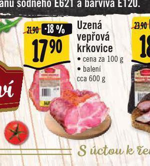 Jip Uzená vepřová krkovice nabídka