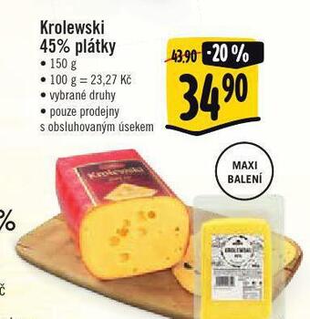 Jip Krolewski 45% plátky nabídka