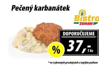 Pečený karbanátek, 1 ks