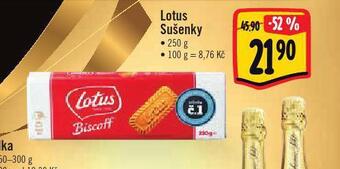 Albert Lotus sušenky nabídka
