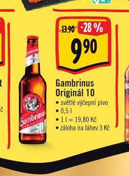 Albert Pivo gambrinus nabídka