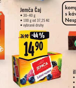 Jip Jemča čaj nabídka
