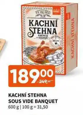 Kachní stehna sous vide banquet 600 g