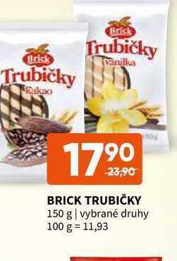 Terno Brick trubičky 150 g nabídka