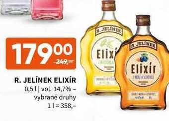 Terno R. jelínek elixír 0,5 l nabídka