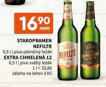 Terno Staropramen nefiltr 0,5 l nabídka