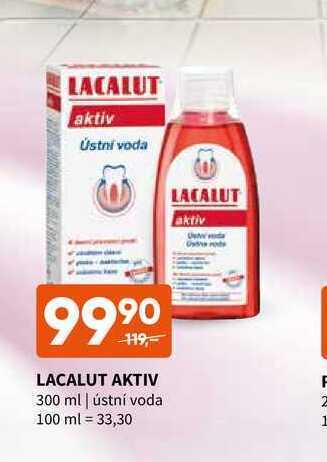 Terno Lacalut aktiv 300 ml | ústní voda nabídka