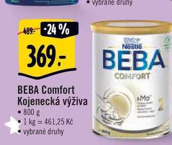 Albert Beba comfort kojenecká výživa 800 g nabídka