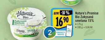 Albert Nature's promise bio zakysaná smetana 15% • 175 g nabídka