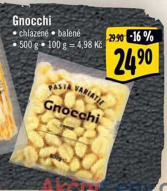 Albert Gnocchi chlazené balené 500 g nabídka