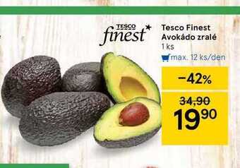 Tesco Tesco finest avokádo zralé 1 ks nabídka