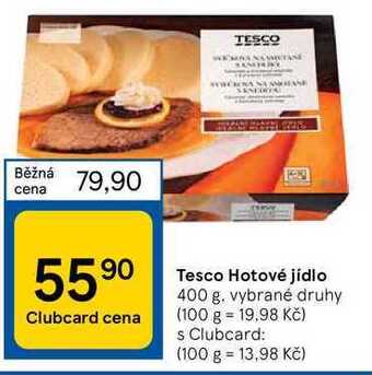 Tesco Tesco hotové jídlo 400 g nabídka
