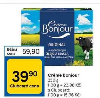 Tesco Créme bonjour 250 g nabídka