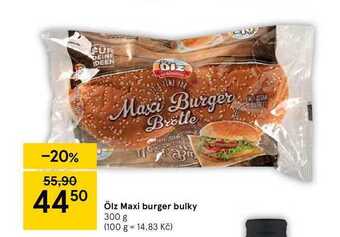 Tesco Ölz maxi burger bulky 300 g nabídka