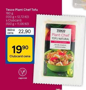 Tesco Tesco plant chef tofu 180 g nabídka