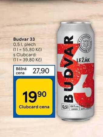 Budvar 33 0,5 l