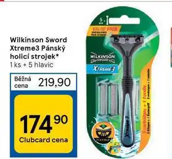 Wilkinson sword xtreme3 pánský holicí strojek* 1 ks + 5 hlavic