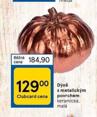 Tesco Dýně s metalickým povrchem nabídka