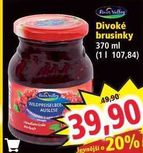 Norma Divoké brusinky 370 ml nabídka
