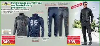 Norma Pánská bunda pro volný čas nebo pánské kalhoty pro volný čas nabídka