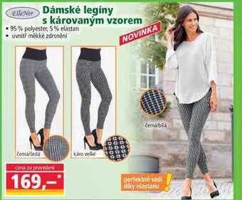 Norma Dámské legíny s károvaným vzorem nabídka