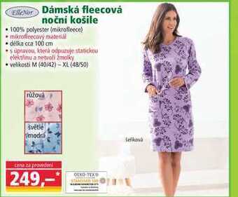 Norma Dámská fleecová noční košile nabídka
