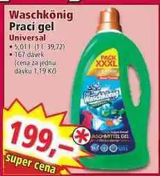 Norma Waschkönig prací gel universal 5,01 l nabídka
