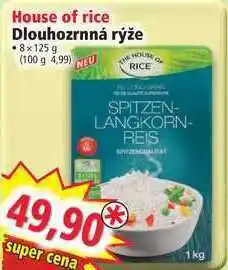 Norma House of rice dlouhozrnná rýže .8×125 g nabídka
