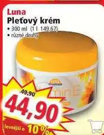 Norma Luna pleťový krém •300 ml nabídka
