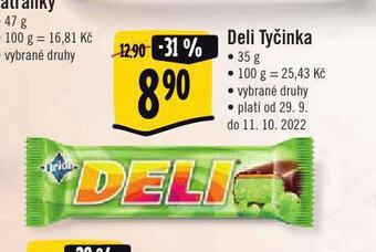 Jip Deli tyčinka nabídka